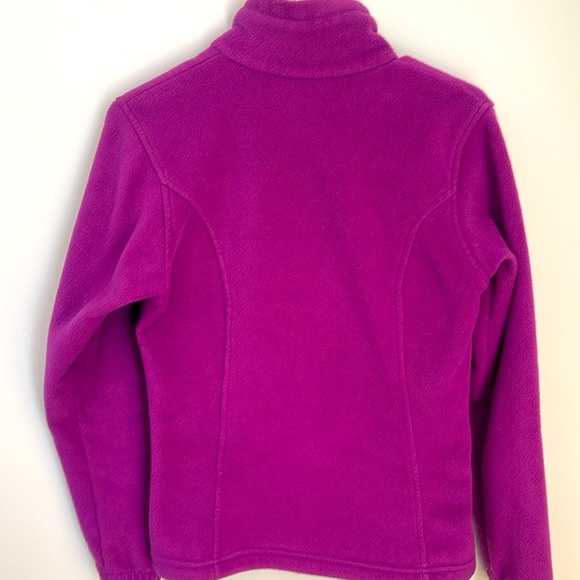 Columbia women’s fuchsia full zip fleece XS jacket - Picture 5 of 6
